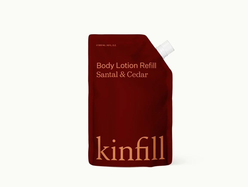 Körperlotion Refill, Kinfill, Sandal & Cedar