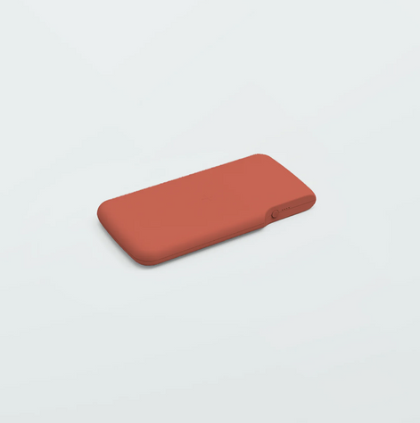 Powerbank mit kabelloser Ladefunktion, Stolp®, Terracotta