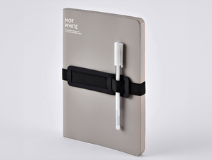 Notebook Nuuna, Not White L Light Grau