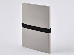 Notebook Nuuna, Not White L Light Grau