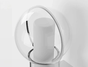 Wall Lamp Labra, model: KN VE G9 Transparent