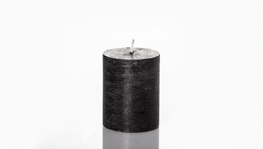 Chamber handmade candle, tre product, low black and purple