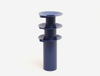 Powder-coated steel Watering Vessels, tre product, blue