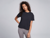 Now Organic cotton T-shirt, Mudita, femmes, noir