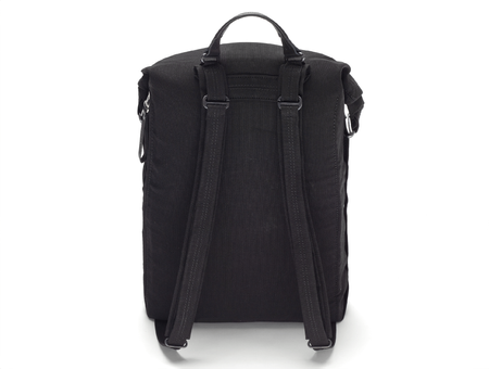 Eco-friendly Roll Pack QWSTION Backpack, Bananatex® All Black
