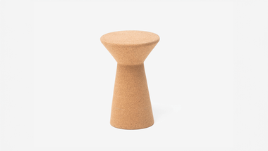 Tabouret en liège naturel Cork Stool, tre product, naturel