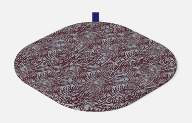 Meditation mat, outdoor, Wise Habit, jungle red