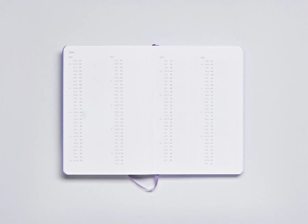 Calendrier hebdomadaire Nuuna 2024, Eclectic S