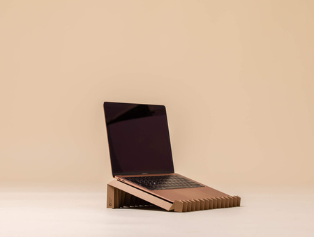 G. Flow eco-friendly laptop stand, camel