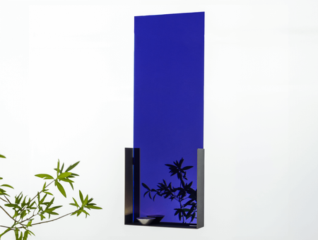 Mood Wandspiegel, tre produkt, blau-violett groß