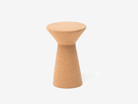 Cork Stool from natural form, tre product, natural