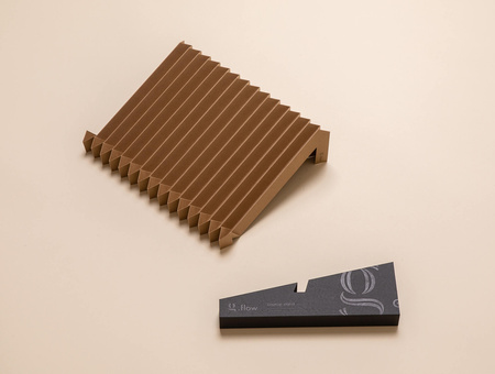 G. Flow eco-friendly laptop stand, camel