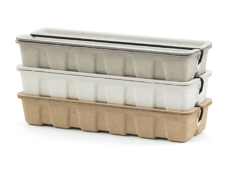 Eco-friendly Pulp Midori pencil case, Grey