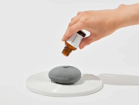 Pottery Stone diffuseur, elemense, modèle 1, blanc