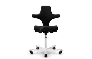 HÅG Capisco 8106 fauteuil, Flokk, noir