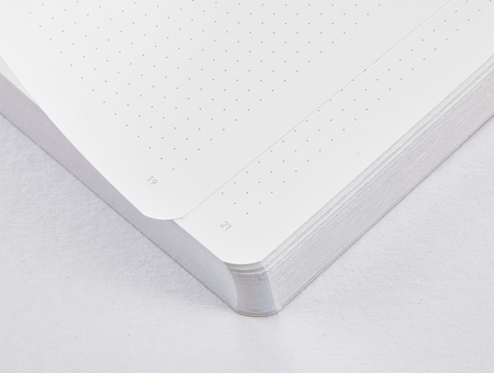 Carnet de notes Nuuna, Voyager L, gris