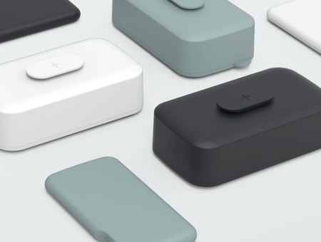 Powerbank z bezprzewodowym ładowaniem, Stolp®, Classic Emerald