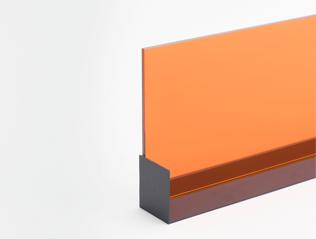 Miroir mural Mood, tre product, cuivre moyen