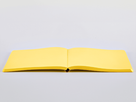 Carnet de notes Nuuna, Not White L Light, jaune