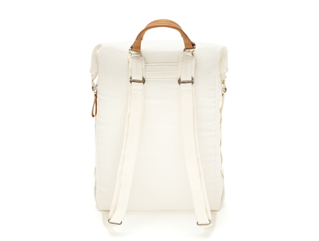 Sac à dos Ecological Roll Pack QWSTION, bananatrex® Natural White