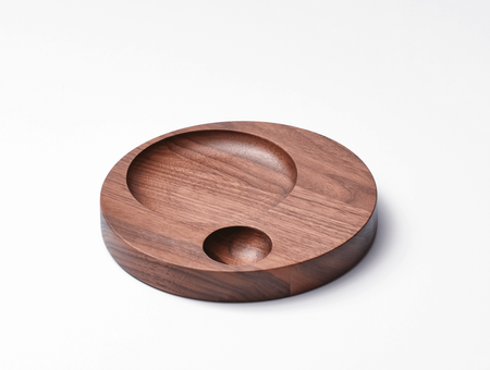 Moln solid wood tray, tre product, small, American walnut