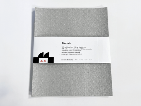 Paquet de 2 gants de toilette en cellulose, Wise Habit