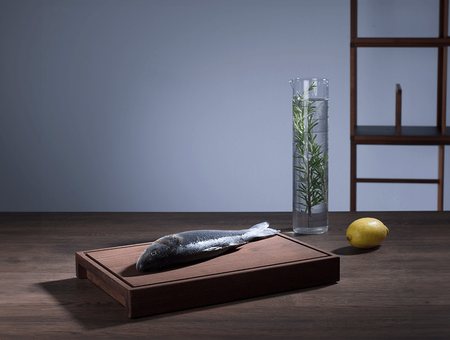 Planche de cuisine Solid en hêtre thermoformé, tre product