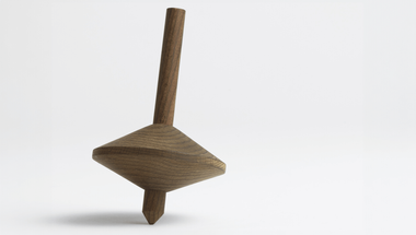 Bączek ręcznie wykonany Simple Spinning Top, tre product