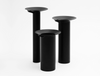 Powder-coated steel Watering Vessels, tre product, black