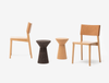 Cork Stool from natural form, tre product, natural