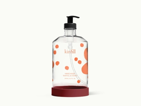 Hand soap, Kinfill, Santal & Cedar