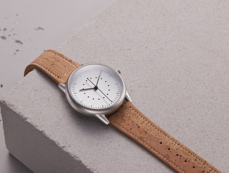 Montre automatique Mudita Moment, blanc