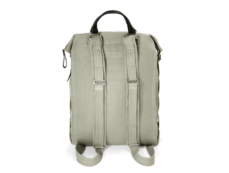 Sac à dos écologique Zip Pack QWSTION, bananatex® Limestone