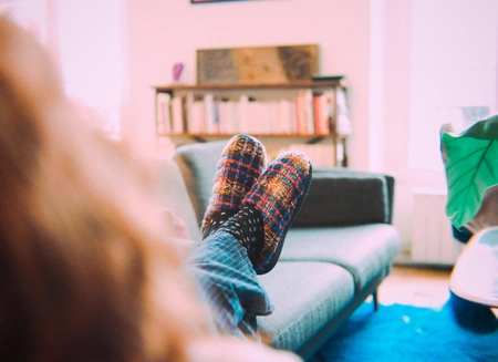 Concept outdoor slippers, SUBU, Tweed Prism