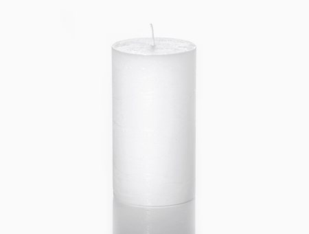 Chamber handmade candle, tre product, tall white