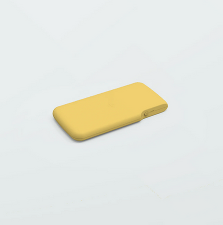 Powerbank mit kabelloser Ladefunktion, Stolp®, Yellow