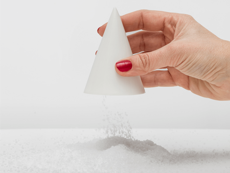 Solniczka i Pieprzniczka z wysokiej jakości matowej porcelany Cone, tre product