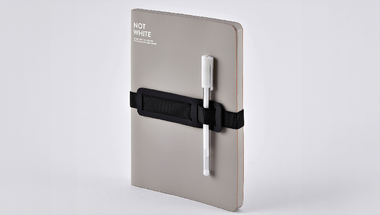 Nuuna Not White L Light notebook, Grey