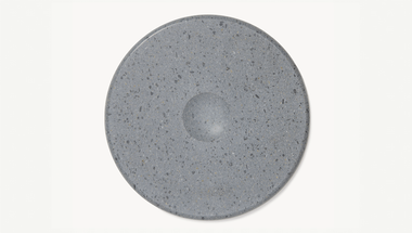 Moon marble plate, tre product, lava gray 