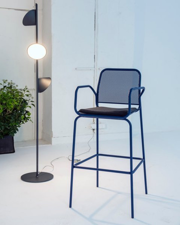 Krzesło Barowe Nasz jasnoszare