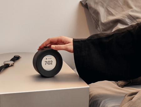 Mudita Harmony 2 electronic alarm clock, Charcoal Black