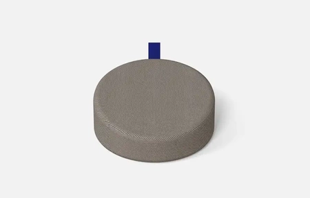 Poduszka do medytacji Round, outdoor, Wise Habit, dark grey