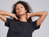 Now Bio-Baumwoll-T-Shirt, Mudita, Damen, schwarz