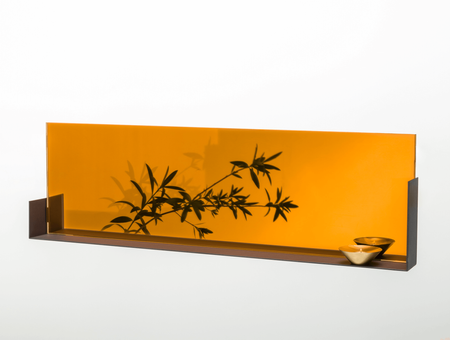 Mood wall mirror, tre product, copper medium