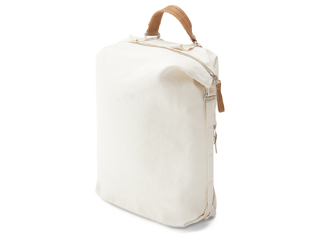 Eco-friendly backpack Zip Pack QWSTION, Bananatex® Natural White