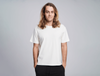 Now organic cotton T-shirt, Mudita, men's, white