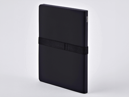 Carnet de notes Nuuna, Not White L Light, noir