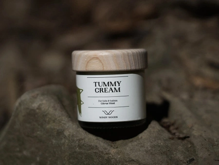 Crème de massage pour le ventre, Windy Woods, Citrus West