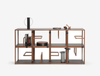 Modular furniture system Text Block Wood, tre product, double set