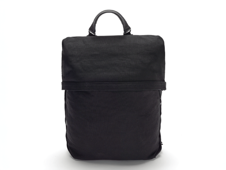 Eco-friendly Roll Pack QWSTION Backpack, Bananatex® All Black